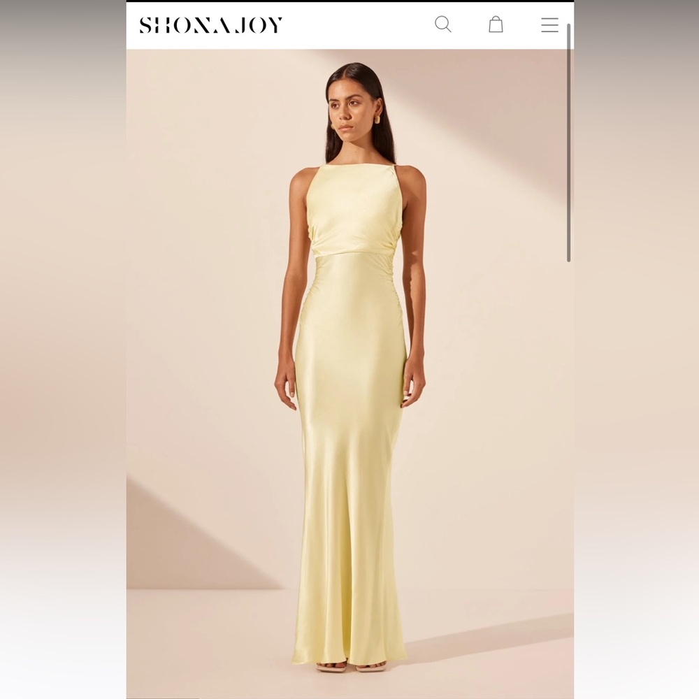 Shona Joy Yellow Dress